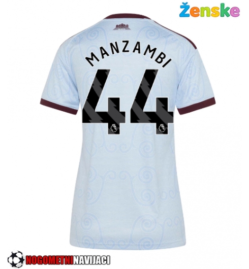 Ženske Nogometnih dresov Aston Villa Johan Manzambi #44 Tretji 2026-27 Kratki rokavi Ženske Nogometnih dresov Aston Villa Johan Manzambi #44 Tretji 2026-27 Kratki rokavi
